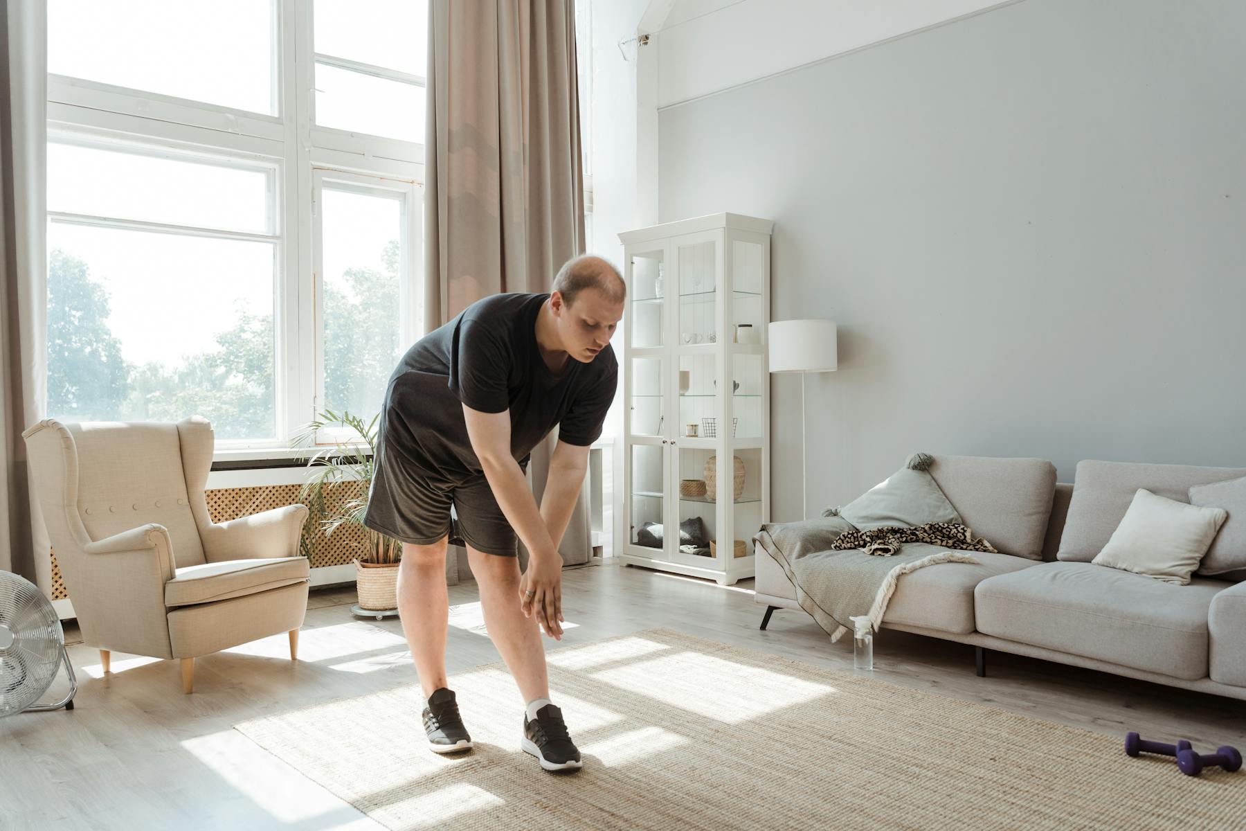 Otthoni edzés budapesti panellakásban — 4 négyzetméter is elég